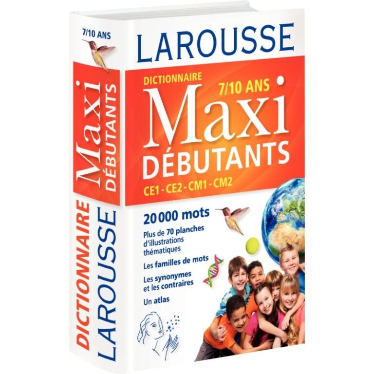 Dictionnaire Larousse Maxi Débutants, CE1-CE2-CM1-CM2 | MilBulles