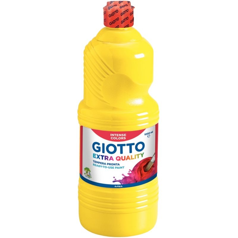 Flacon de 1L de gouache liquide GIOTTO jaune d’or