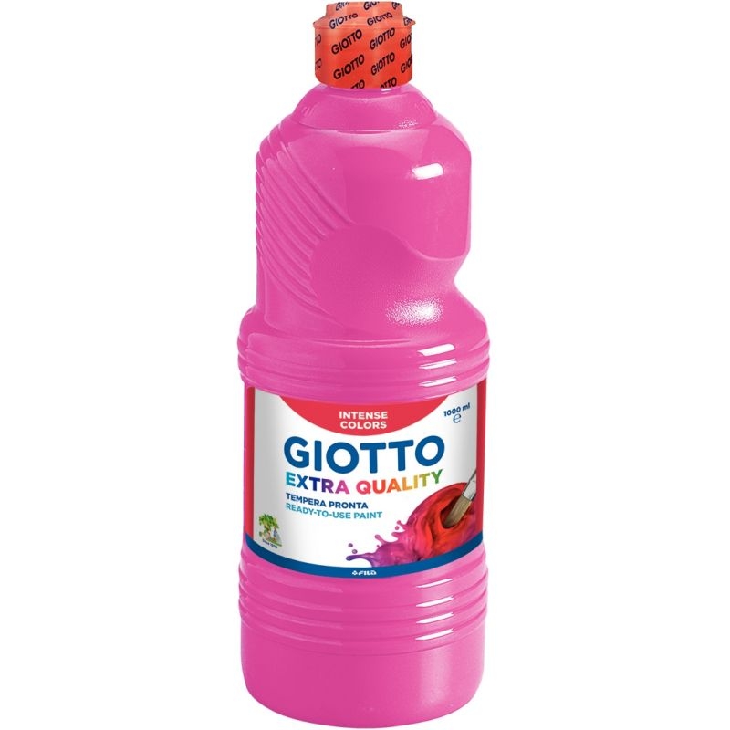 Flacon de 1L de gouache liquide GIOTTO magenta