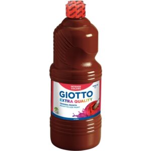 Flacon de 1L de gouache liquide GIOTTO, marron