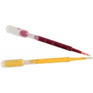 Lot de 10 pipettes compte goutte 3ml graduées