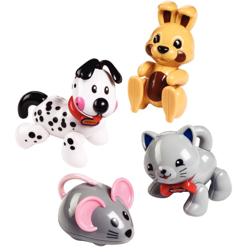 Lot de 4 animaux domestiques TOLO