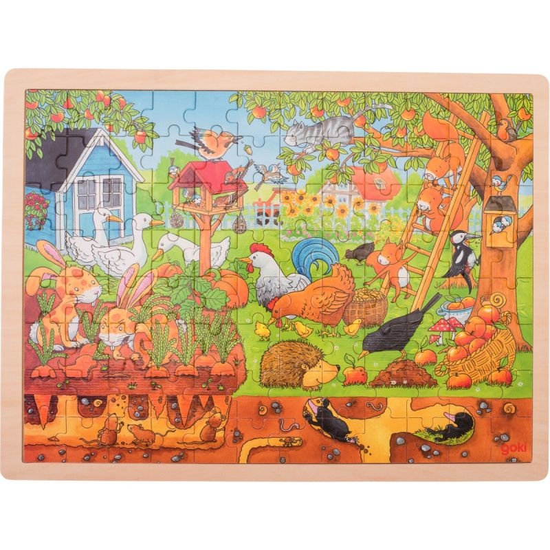 Puzzle animaux d'Australie 96 pièces GOKI