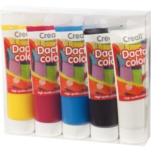 Lot de 5 tubes de 250 ml de gouache concentrée assortis