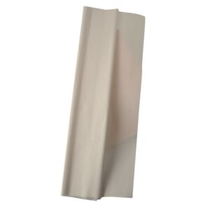 Paquet de 10 feuilles crépon supérieur 250×50 blanc