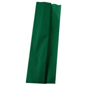 Paquet de 10 feuilles crépon supérieur 250×50  vert foncé