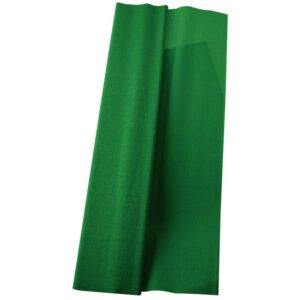 Paquet de 10 feuilles crépon supérieur 250×50  vert pré