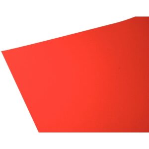 Paquet de 10 feuilles papier dessin couleur format 50×65 cm 160 g rouge