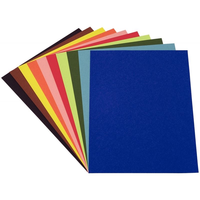 Paquet de 250 feuilles à dessin de couleurs 50X65 120G