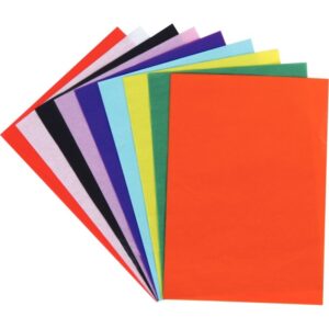 Paquet de 26 feuilles de papier de soie 50 x 70 cm rouge