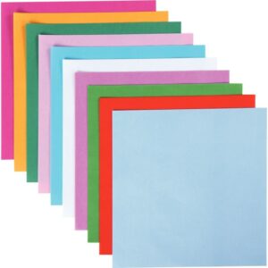 Paquet de 500 feuilles de papier de soie 16 x 16 cm couleurs assorties