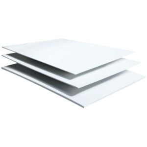 Paquet de 6 feuilles de carton mousse 3 mm d’épaisseur 50 x 65 cm