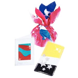 Pochette de 10 feuilles de papier pailleté 23×33 cm, 70g  10  assortis