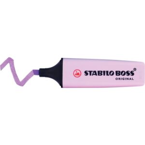 Pochette de 4 surligneurs STABILO BOSS pastel assortis