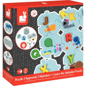 Puzzle j'apprends l'alphabet - Janod -Onzo Kids