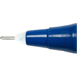 Roller pointe aiguille 0,5 mm bleu