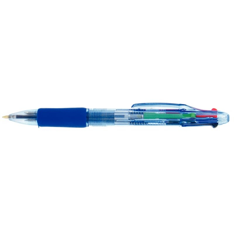 Stylo bille 4 couleurs pointe 0,7mm