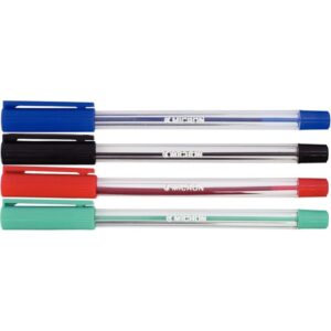 Stylo bille Micron pointe moyenne 1mm bleu