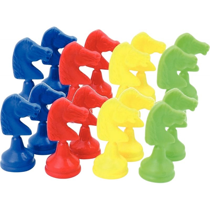 Lot de 16 petits chevaux