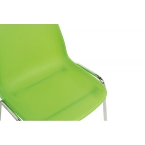 Chaise Charlotte givrée vert