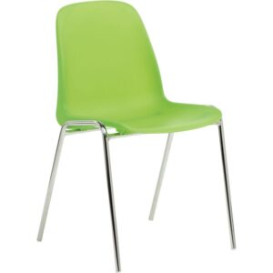 Chaise Charlotte givrée vert